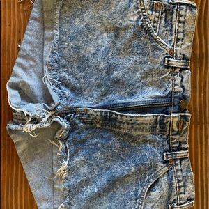 jean shorts